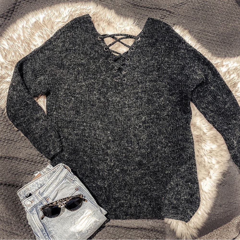 Corset sweater